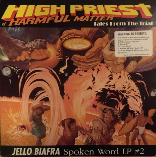 Jello Biafra - High Priest Of Harmful Matter - Tales From The Trial - Mint (M) - Vinyl