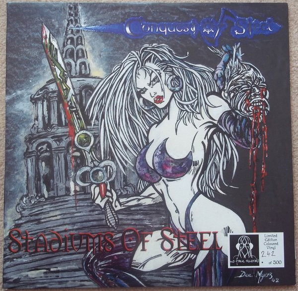 Conquest Of Steel / Evanesce - Stadiums Of Steel / Schemes Of Subversion - Near Mint (NM or M-) - Vinyl