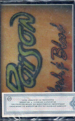 Poison (3) - Flesh & Blood - Mint (M) - Cassette