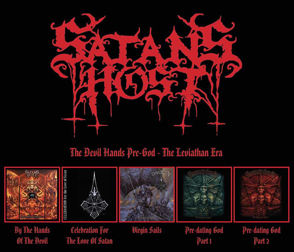Satan's Host - The Devil Hands Pre-god - The Leviathan Era - Mint (M) - Box Set,CD,CD,CD,CD,CD