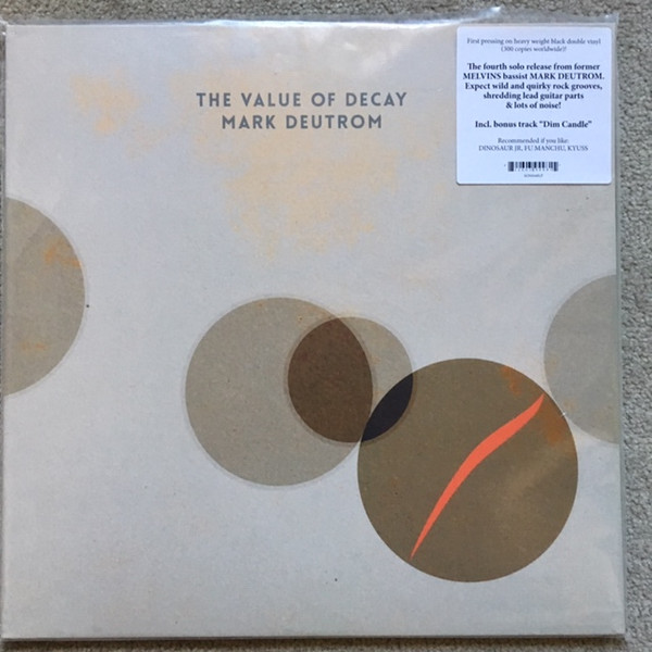 Mark Deutrom - The Value Of Decay - Mint (M) - Vinyl