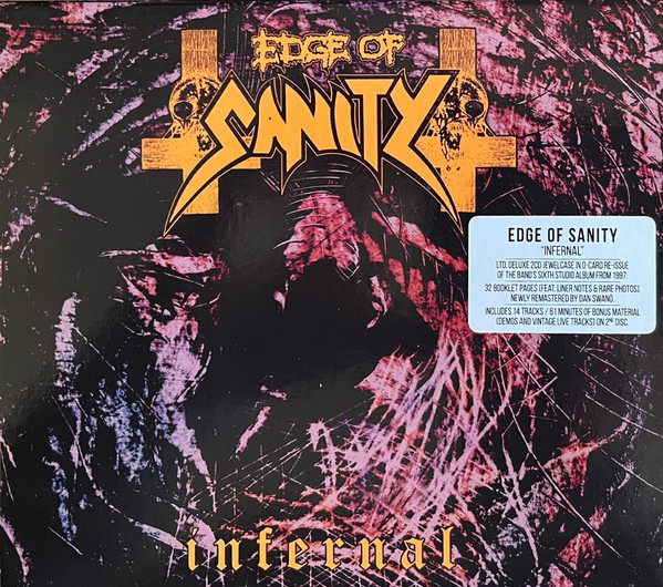 Edge Of Sanity - Infernal - Mint (M) - CD,CD,All Media