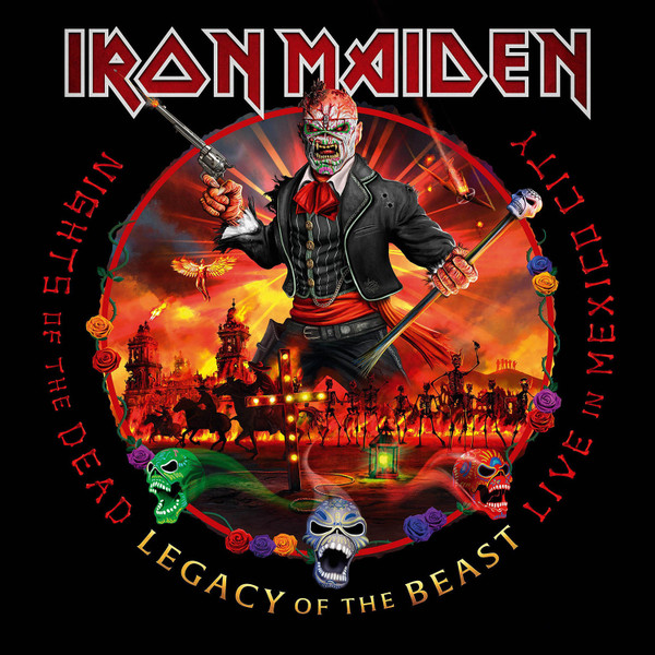 Iron Maiden - Nights Of The Dead, Legacy Of The Beast: Live In Mexico City - Mint (M) - Vinyl,Vinyl,Vinyl,All Media