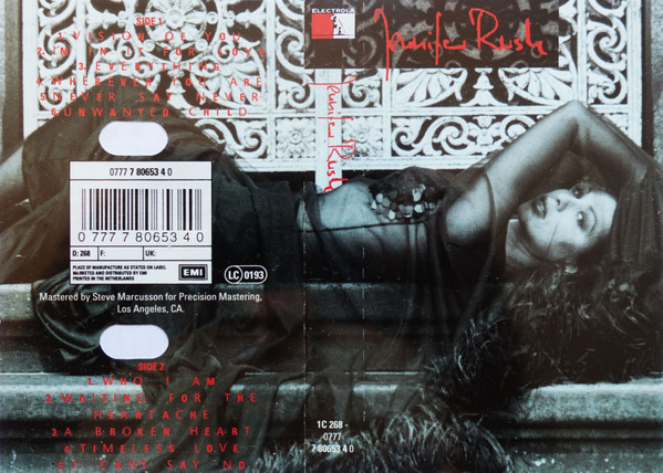 Jennifer Rush - Jennifer Rush - Mint (M) - Cassette