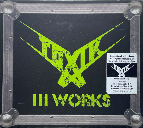 Toxik - III Works - Near Mint (NM or M-) - CD,CD,CD,All Media