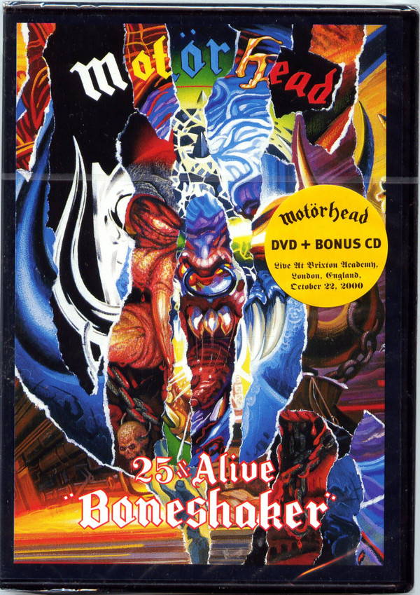 Motörhead - 25 & Alive - Boneshaker - Mint (M) - DVD,CD
