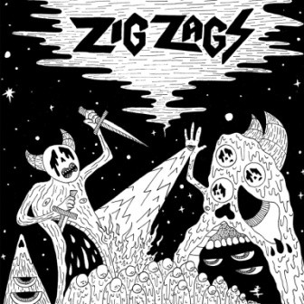 Zig Zags - Scavenger / Monster Wizard - Near Mint (NM or M-) - Vinyl