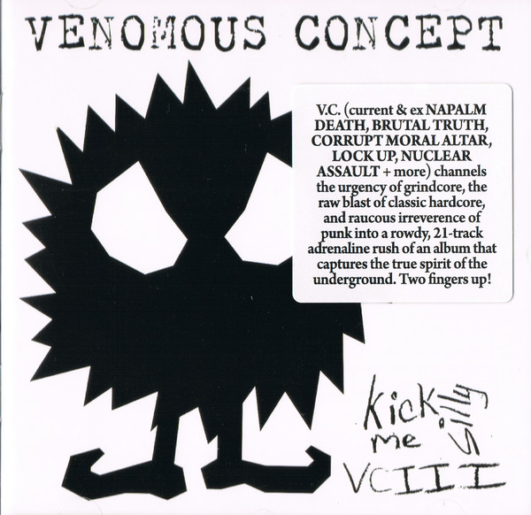Venomous Concept - Kick Me Silly VCIII - Mint (M) - CD