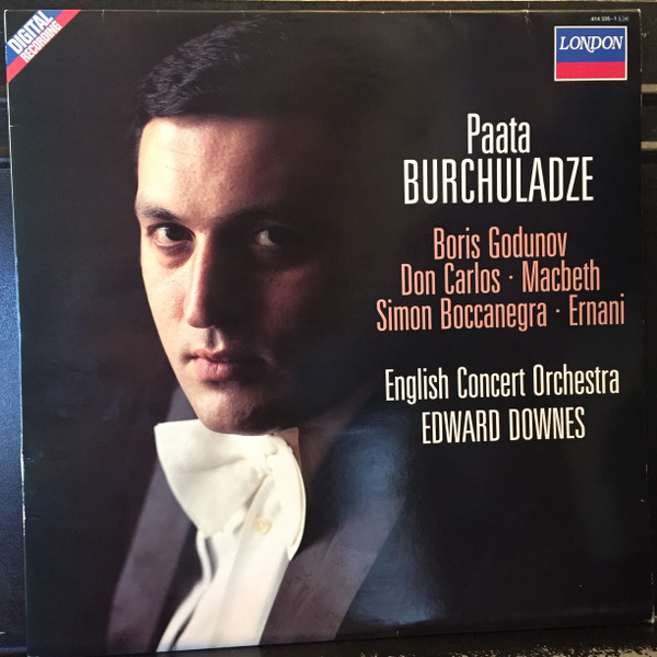 Paata Burchuladze, English Concert Orchestra, Edward Downes - Boris Godunov • Don Carlos • Macbeth • Simon Boccanegra • Ernani - Mint (M) - Vinyl