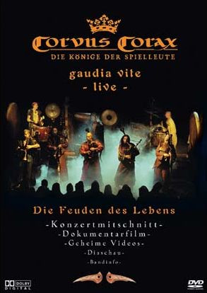 Corvus Corax - Gaudia Vite - Live - Mint (M) - DVD