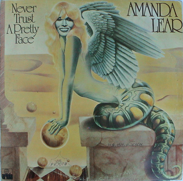 Amanda Lear - Never Trust A Pretty Face - Very Good Plus (VG+) - Vinyl