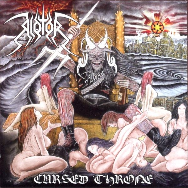Riotor - Cursed Throne - Near Mint (NM or M-) - CD