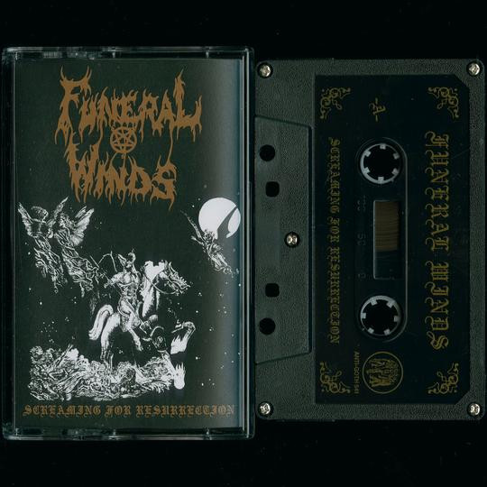 Funeral Winds - Screaming For Resurrection - Near Mint (NM or M-) - Cassette