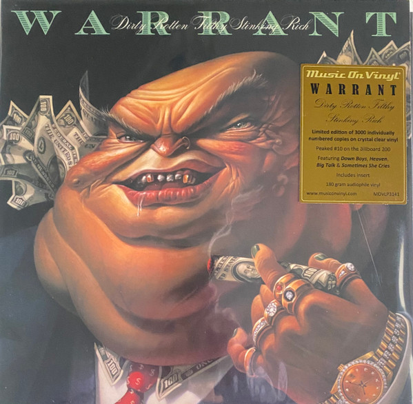 Warrant - Dirty Rotten Filthy Stinking Rich  - Mint (M) - Vinyl