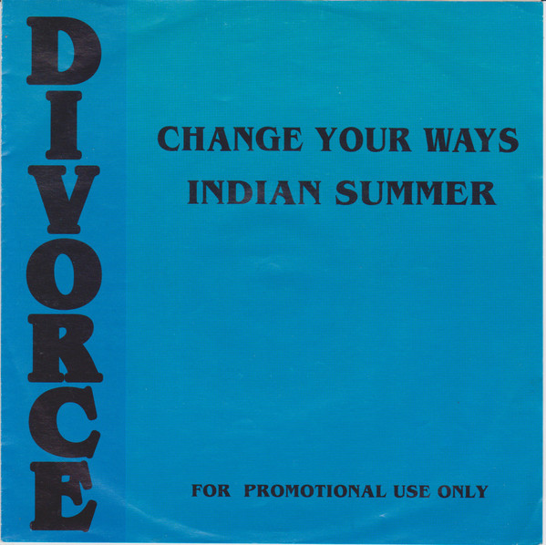 Divorce - Change Your Ways - Near Mint (NM or M-) - Vinyl