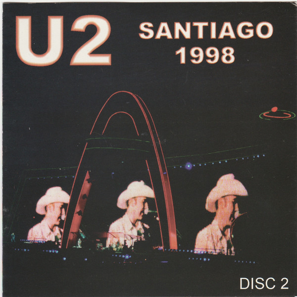 U2 – Santiago 1998 (Disc 2) -VG+/M - CD