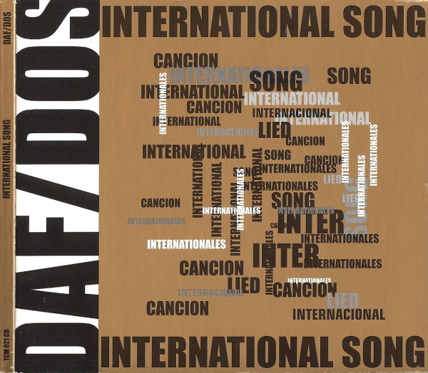 DAF/DOS* - International Song - Very Good Plus (VG+) - CD