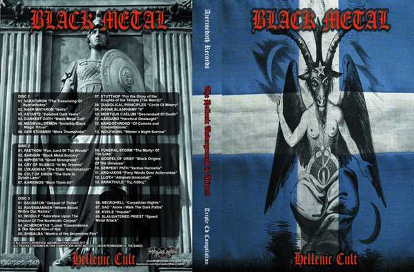 Various – Black Metal Hellenic Cult - M/M - CD
