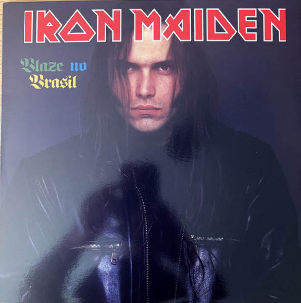 Iron Maiden – Blaze No Brasil - M/M - White Marbled Vinyl